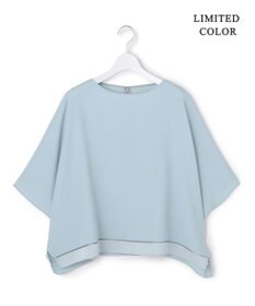 ICB L 【先行予約・WEB限定カラーあり】 FluidBackSatin クロップドブラウス