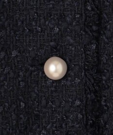 組曲 【KUMIKYOKU NAVY】ファンシーツイード 2WAYジャケット