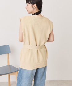 AMERICAN HOLIC 金ボタンニットジレ