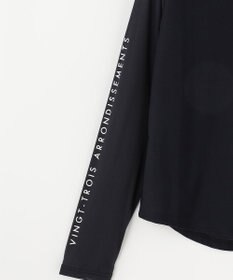 23区GOLF 【WOMEN】AIR TOOLライト シアースリーブモックネック