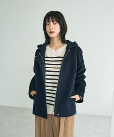 YECCA VECCA 釦デザイン配色ニット