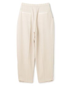 uncrave リネンライクツイル テーパードパンツ