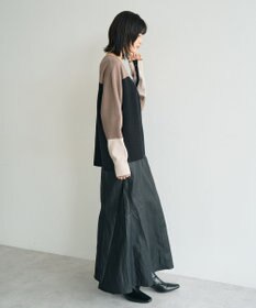 YECCA VECCA 釦デザイン配色ニット