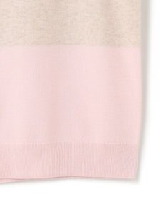 BEIGE， 【WEB限定・洗える】DEMING / バイカラーウールタートルネックニット