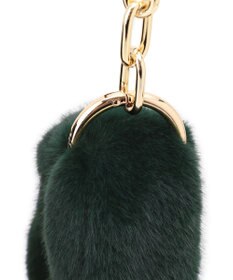 23区 フェイクファー チェーン バッグ