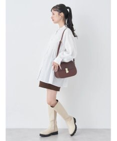 earth music&ecology サイドティアードチュニック