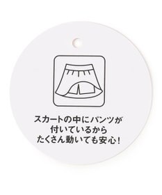 ANY KIDS チェック プリーツ スカパン