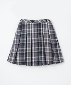 ANY KIDS チェック プリーツ スカパン