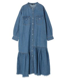 Green Parks ・ＳＵＧＡＲ　ＳＰＯＯＮ　デニムウエスタンワンピース