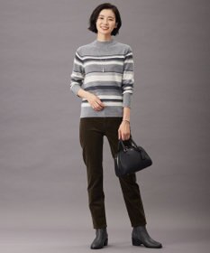 J.PRESS LADIES 【洗える】21ウェルコーデュロイ ストレッチ パンツ