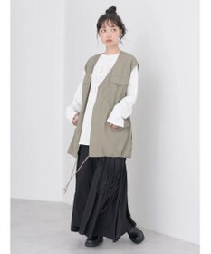 earth music&ecology ドロストコードジレ