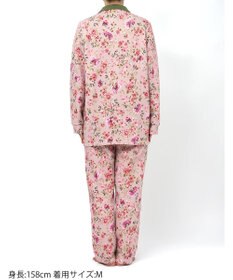 WACOAL ワコール_リラックス＆スリープ パジャマ キルトニット素材(本体) あったか 長袖 長ズボン レディース KDW405 /ワコール