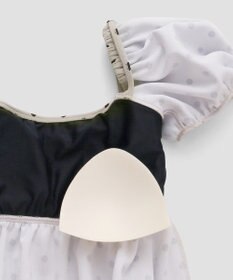 San-ai Resort（三愛水着楽園） パフスリーブノンワイヤービキニ　9M　【San-ai Resort（サンアイリゾート）】