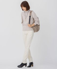 23区 【洗える】23区DENIM ベルベットストレッチ スキニーパンツ