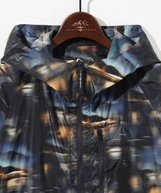 JOSEPH ABBOUD MOUNTAIN 【イタリア素材/軽量/撥水】X-CLIPPER夜景プリント マウンテンパーカー