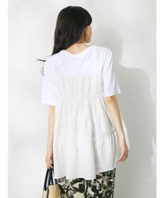 CRAFT STANDARD BOUTIQUE 異素材ティアードカットチュニック