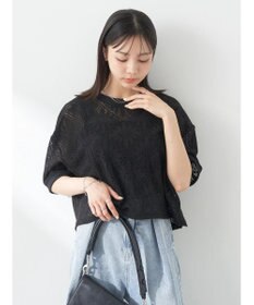 earth music&ecology レースプルオーバー