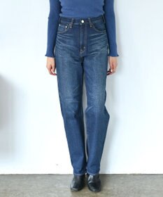 caqu modern classic テーパードデニムパンツ USEDWASH