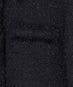 組曲 【KUMIKYOKU NAVY】ファンシーツイード 2WAYジャケット