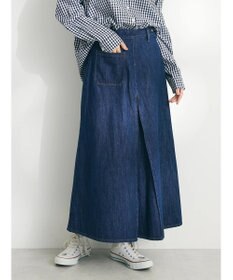 CRAFT STANDARD BOUTIQUE Ａライン４ＷＡＹデニムスカート