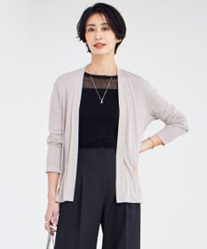 ICB 【WEB限定カラーあり・接触冷感・UVカット】PINION ショートカーディガン