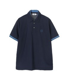 DAKS ダブルカラー スポーティーポロ