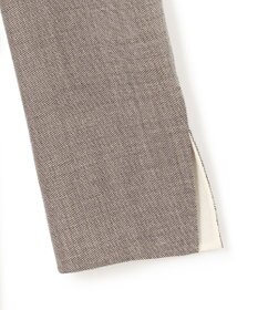 BEIGE， GRANET / ノーカラーリバージャケット