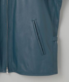 GOTAIRIKU 【24AW新作】シープレザー シングルカラーブルゾン