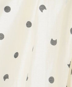 ANY KIDS ネコ×ドット スカート