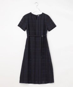 J.PRESS LADIES S シャドーチェック ワンピース