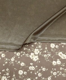 Tiaclasse L 【洗える】ギャザースリーブ花柄ワンピース