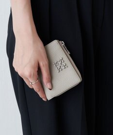 russet ＜お財布人気NO.1＞モノグラムプレートハーフウォレット(SO-376)