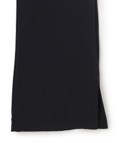 UNFILO L 【ウエストゴム】ドライトリコット セミフレアパンツ