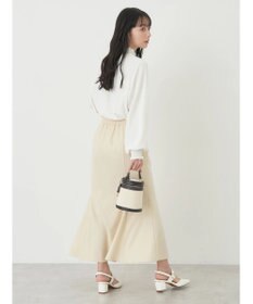 earth music&ecology ピンストライプマーメイドスカート