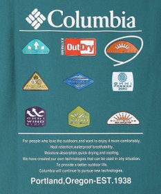 Columbia Columbia/ レイリバースプリットラグラングラフィックショートスリーブTシャツ /コロンビア