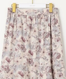 ANY SIS 【洗える】フルブルームフラワープリント スカート