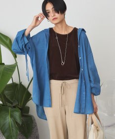 AMERICAN HOLIC ガーメントウォッシュアソートギャザーシャツ
