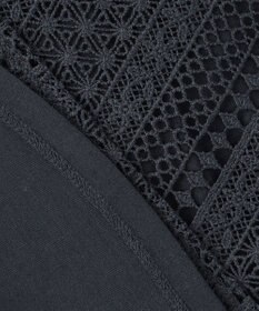 組曲 S ボーダーレース ブラウス