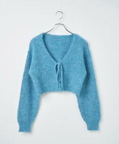 WEGO アンサンブルニットリボンカーデ