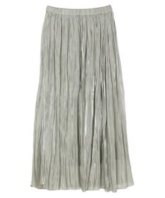 earth music&ecology シャイニーギャザースカート