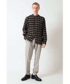 DAKS ウィンドウペーンチェックシャツ