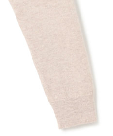 BEIGE， 【WEB限定・洗える】DEMING / バイカラーウールタートルネックニット