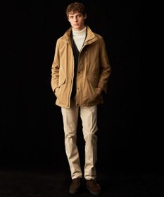 JOSEPH ABBOUD 【キングサイズ・ウェストも伸びる！/JAPANファブリック/ストレッチ】ハイパワーサテンストレッチ パンツ