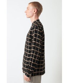 DAKS ウィンドウペーンチェックシャツ