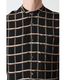 DAKS ウィンドウペーンチェックシャツ