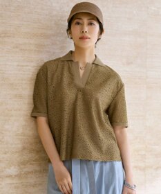 自由区 【カタログ掲載】ラッセルレースジャージー トップス