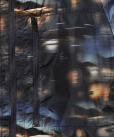 JOSEPH ABBOUD MOUNTAIN 【イタリア素材/軽量/撥水】X-CLIPPER夜景プリント マウンテンパーカー