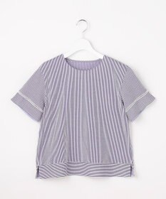 J.PRESS LADIES 【一枚で着映え】サッカージャージー クルーネック カットソー