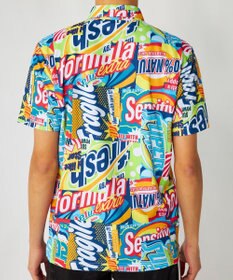 FILA GOLF／marie claire 【Loudmouth】総柄ポロシャツ