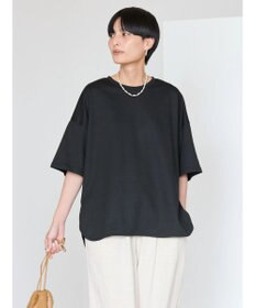 AMERICAN HOLIC 接触冷感裾ラウンドカットプルオーバー